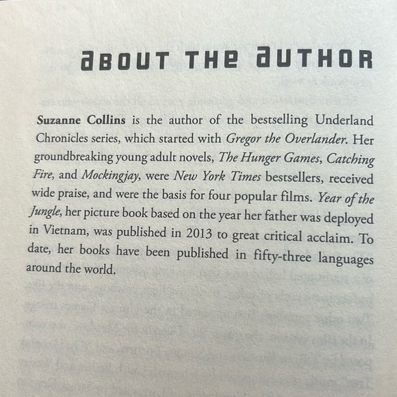 The Ballad of Songbirds and Snakes by Suzanne Collins hardback-NWT-16 available - Picture 12 of 15